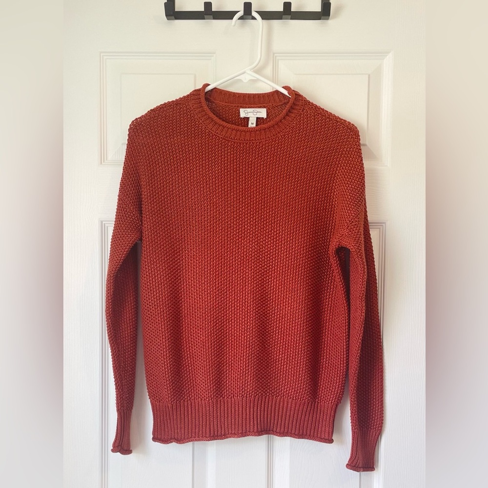 Jessica Simpson Rust Color Pull-on Sweater